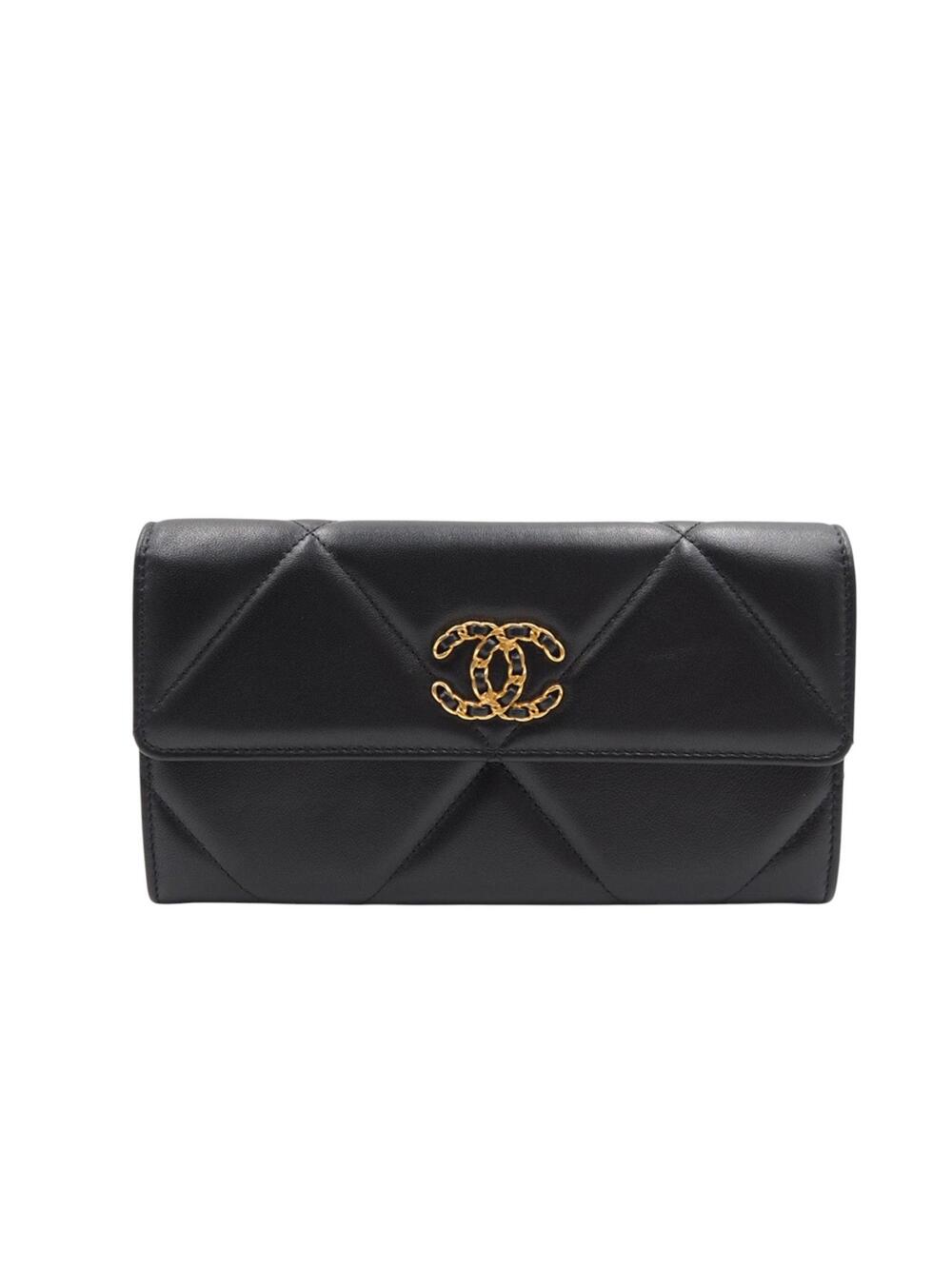 Chanel Lambskin 19 Long Wallet #358767C77B